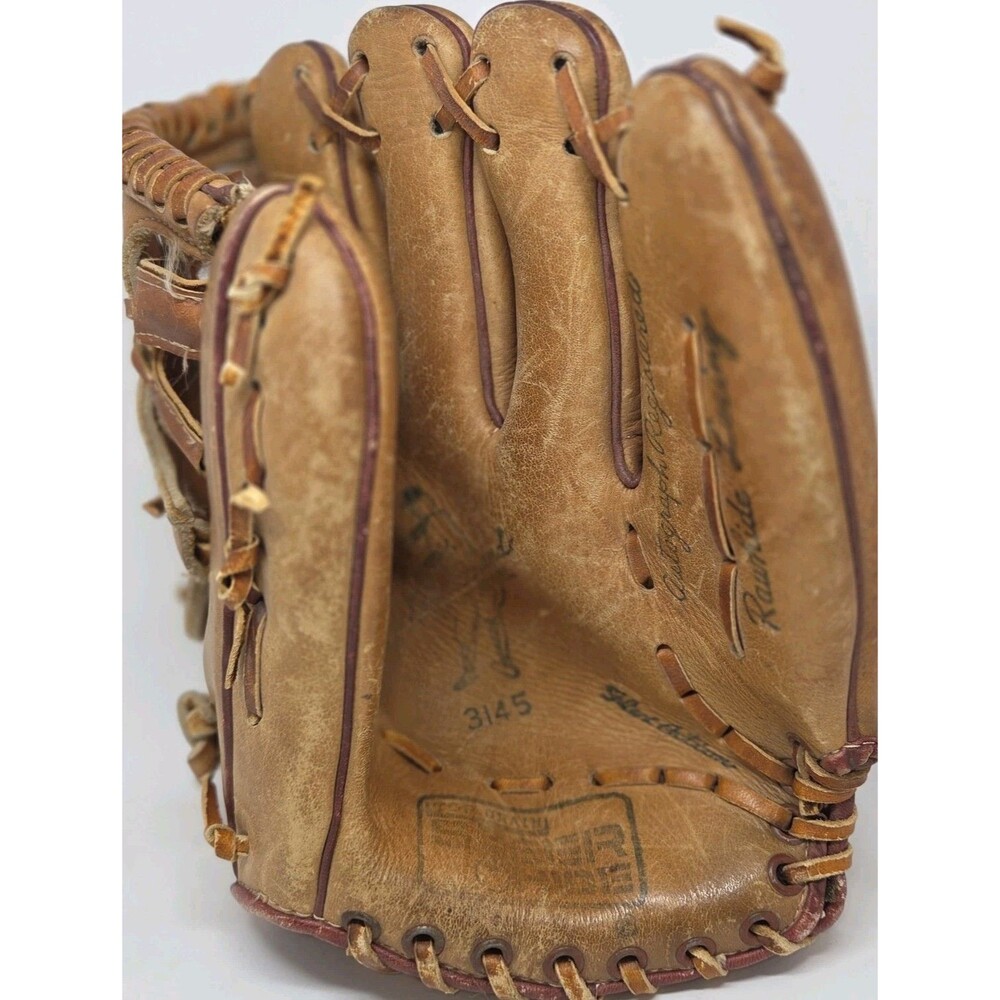 Vin 50-60s Baseball Glove 10" RHT Pro-Sports Bob Friend facsimile signature AsIs